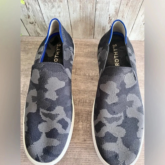 Rothy’s Camo Slip On Sneaker - Picture 1 of 5